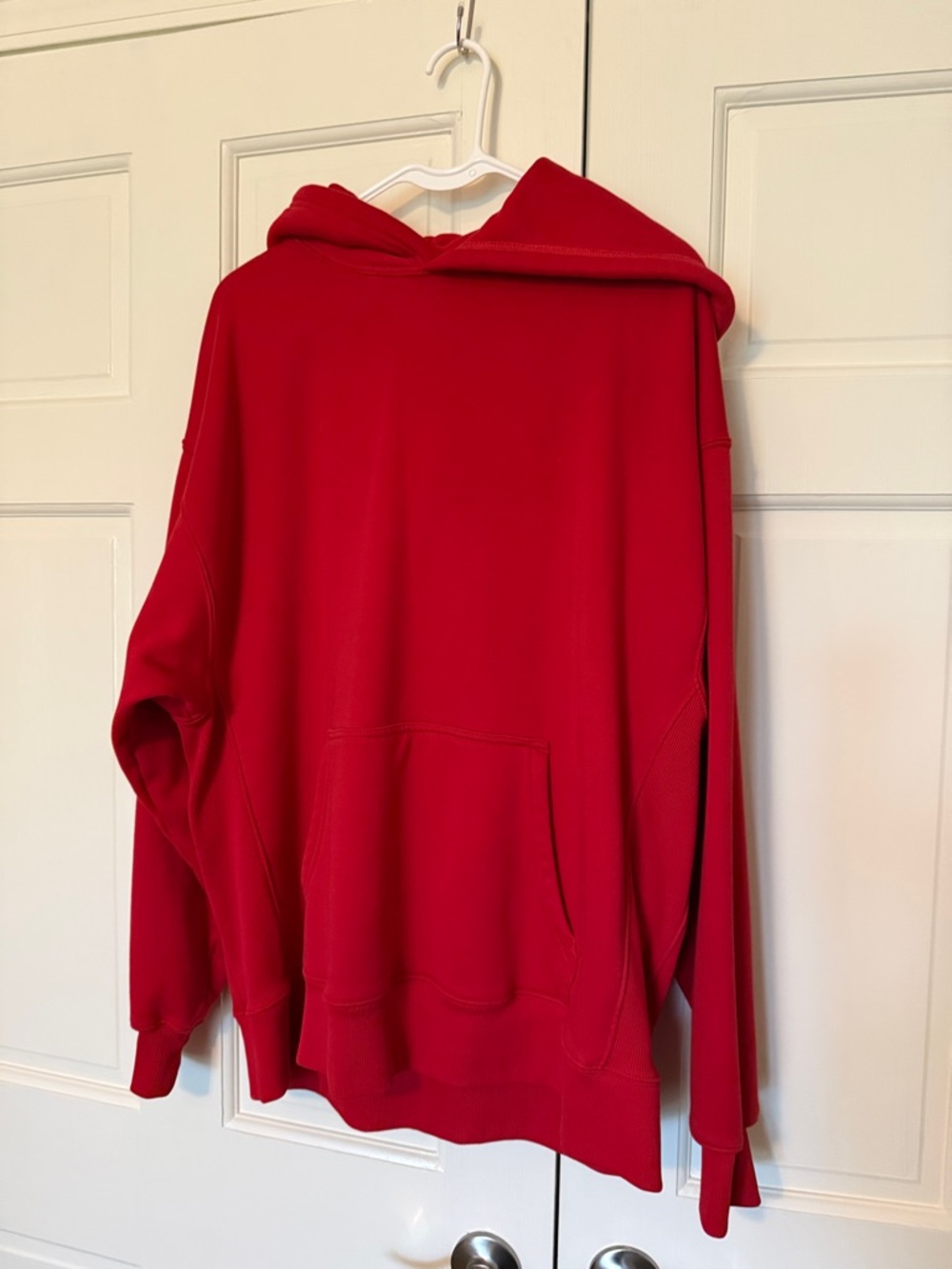 Red Pumiey Women's Hoodie Sweatshirt